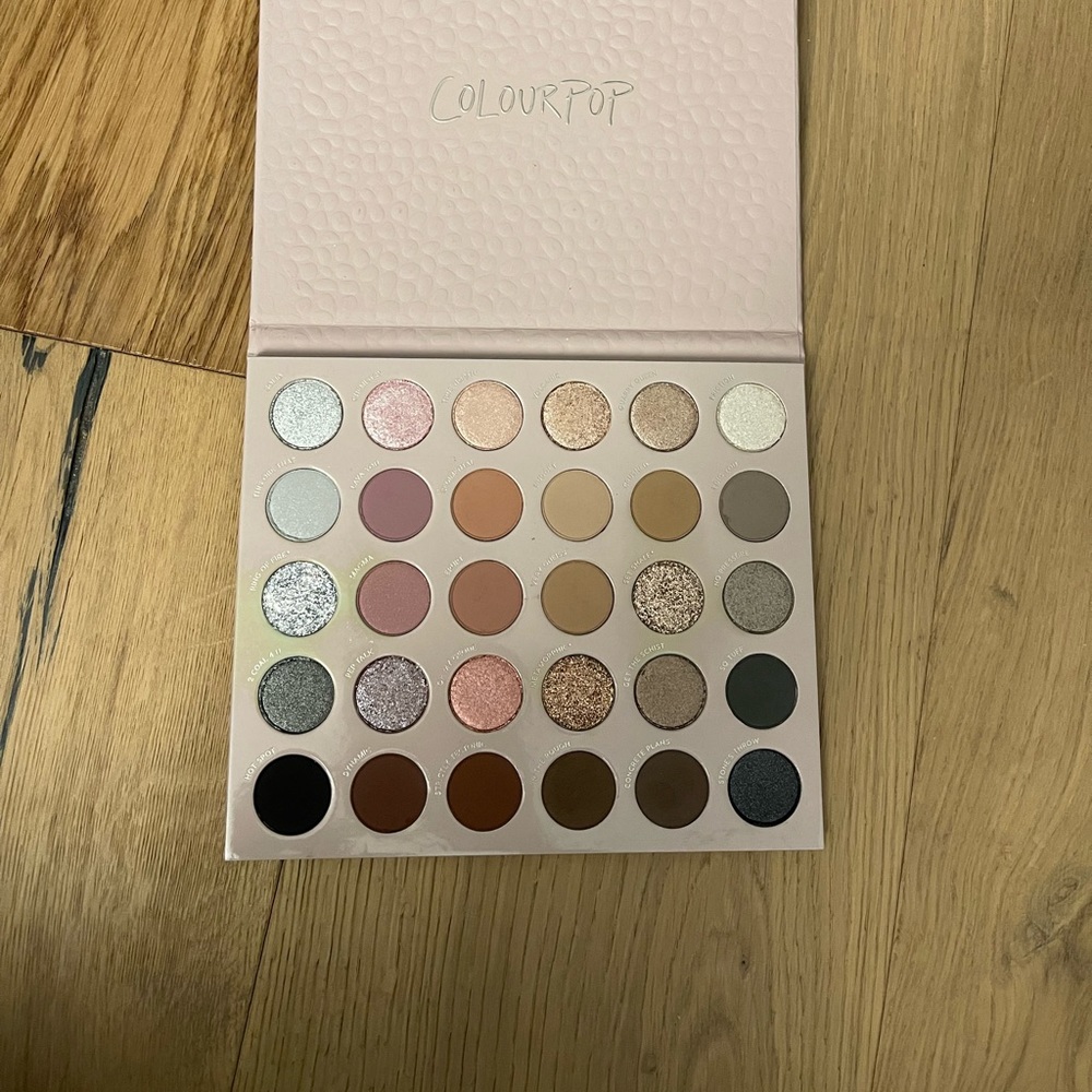 Colourpop palette in, “Rock Candy”